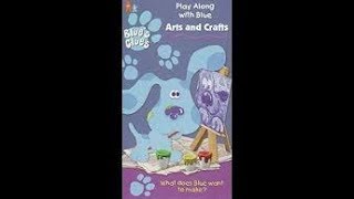 Blues Clues Arts And Crafts VHS Opening [upl. by Annodas]