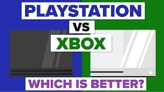 Sony Playstation vs Microsoft Xbox  Which Is Better  Video Game Console Comparison [upl. by Anonyw]