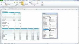 How To Do Three Different Drop Down Lists in Excel 2010 [upl. by Nehpets]