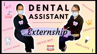 DENTAL ASSISTING EXTERNSHIP TIPS How to get hired at your dental assisting externship [upl. by Sungam]