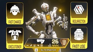 Using ALL GOLD ITEMS in SOLO in Apex Legends [upl. by Roberto]