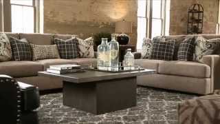 Ashley Furniture HomeStore  Gypsum Living Room [upl. by Genet191]