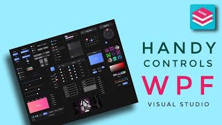 WPF Tutorial  XAML UI design in Visual studio blend 2019  HandyControls UI Library  C WPF [upl. by Trill691]