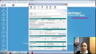 TUTORIAL DEL SISTEMA CONTPAQI FACTURA ELECTRONICA [upl. by Kcirdorb]