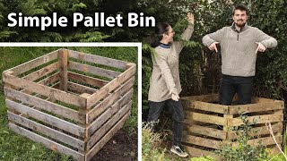 How to Make a Compost Bin the Easy Way from Pallets feat Jack Monroe [upl. by Eecyac]