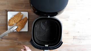 Airfryer recept vis lekkerbekjes  NLBE  Plezierindekeukennl [upl. by Etteyafal]