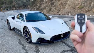 2022 Maserati MC20 POV Drive Review [upl. by Auof]