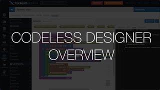 Codeless Designer Overview [upl. by Ardisj]