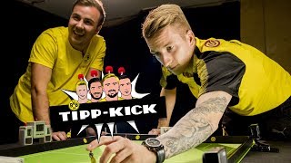 Mario Götze vs Marco Reus  BVB TippKick Challenge  🏆  Semi Final 1 [upl. by Amadas]