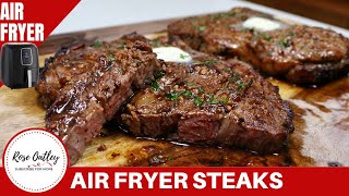 Air Fryer Steak  Juicy and Tender Ribeye Steak [upl. by Katrina]