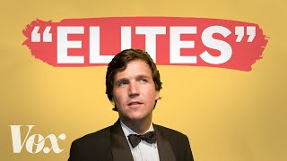 Why Tucker Carlson pretends to hate elites [upl. by Arlie153]