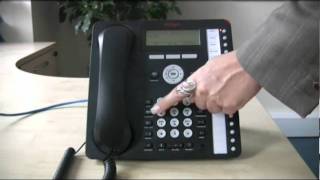 Add use amp change contacts  Avaya IP Office 1616 series telephone [upl. by Siekram]