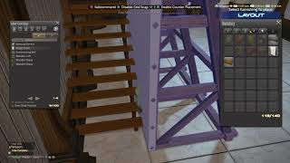 FFXIV Changing the Orientation of Wooden Steps and floating items with the Wooden Loft [upl. by Browne]