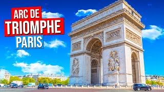 Arc de Triomphe  Paris France  Place Charles de Gaulle Etoile [upl. by Roinuj]