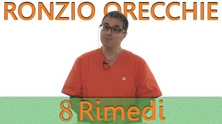 Ronzio orecchio Ecco 8 possibili rimedi [upl. by Thesda380]