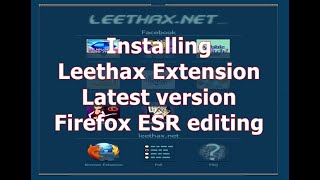 Installing Leethax  Latest version2020 [upl. by Nirak543]