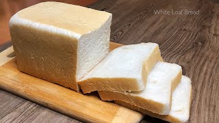 WHITE LOAF BREAD  PINOY TASTY BREAD  Basic ingredients  Easy Recipe [upl. by Lazor]