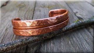 DIY Copper Bracelet  Easy [upl. by Aronal]