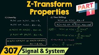 Properties of ZTransform Part 1 [upl. by Bal]