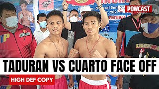 Taduran vs Cuarto Made Weight  IBF Mini Flyweight Championship  Kampihan na [upl. by Ki]