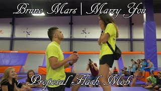 Bruno Mars  Marry You Proposal Flash Mob [upl. by Cathie436]