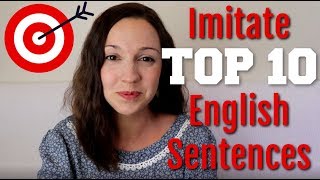 How to Pronounce TOP 10 English Sentences [upl. by Potter]