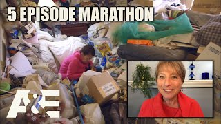 Hoarders Top Episodes MARATHON  Binge Them w Dorothy the Organizer Part 1  AampE [upl. by Jarrad499]