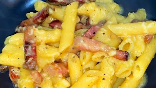 CARBONARA PERFETTA CREMOSA E FACILE [upl. by Norby]