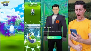 HOW TO BEAT GIOVANNI EASILY IN POKÉMON GO [upl. by Elliot]