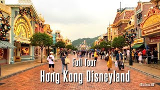 HD Hong Kong Disneyland Tour  FULL Walking Tour of Hong Kong Disneyland [upl. by Akinimod236]