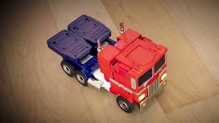 Watch TRANSFORMERS AutoConverting Optimus Prime comes to life from voice command [upl. by Thebault]