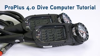 ProPlus 40 Dive Computer Tutorial with Bluetooth​ and DiverLog App [upl. by Kubiak]