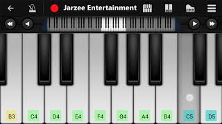 Jingle Bells  Easy Mobile Piano Tutorial by Jarzee Entertainment [upl. by Nitsoj924]