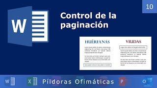 Control de la PAGINACIÓN en Word [upl. by Ppik]