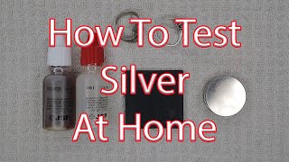 How To Test Silver At Home [upl. by Llewol]