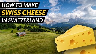 How To Make Swiss Cheese  Authentic Cheesemaking in Switzerlands Emmental Valley Bern Day Trip [upl. by Khalid]