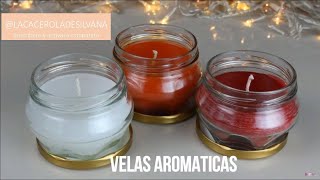 COMO HACER VELAS AROMATICAS MUY FACIL [upl. by Eizzil425]