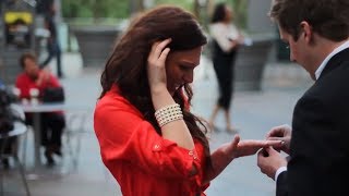 Flash Mob Proposal Justin amp Brittany  Official [upl. by Annay]