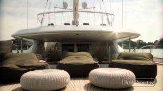 Perini Navis 184foot luxury sailing yacht Panthalassa [upl. by Kylander836]