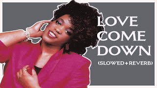 Evelyn Champagne King  Love Come Down slowed  reverb [upl. by Rednazxela]