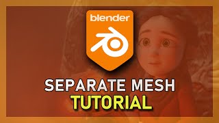 Blender  How To Separate Mesh [upl. by Nnaerb]