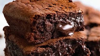 Chocolate Brownies  the BEST fudgy brownies of your life [upl. by Aiak]