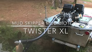 MudSkipper Twister XL  Shallow Water Creek Run [upl. by Waynant]