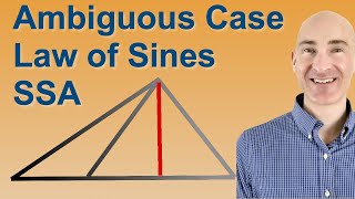 Ambiguous Case Law of Sines [upl. by Aisya725]