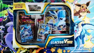 Pokémon TCG Glaceon VSTAR Special Collection Opening [upl. by Ennairda]