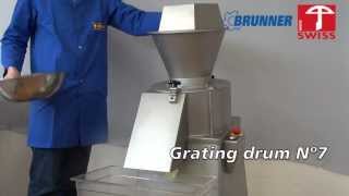 BrunnerAnliker Industrial cheese grater IR 250 [upl. by Woodward]