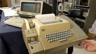 ASR 33 Teletype demo restoration Part 10 [upl. by Adnohsek]