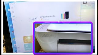 Hp Deskjet Printer setup and testingInk Advantage 2335 [upl. by Namielus652]