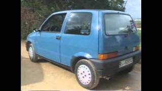 Old Top Gear 1992  Fiat Cinquecento [upl. by Ellehcor956]