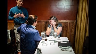 Flashmob Restaurant Marriage Proposal [upl. by Conall345]